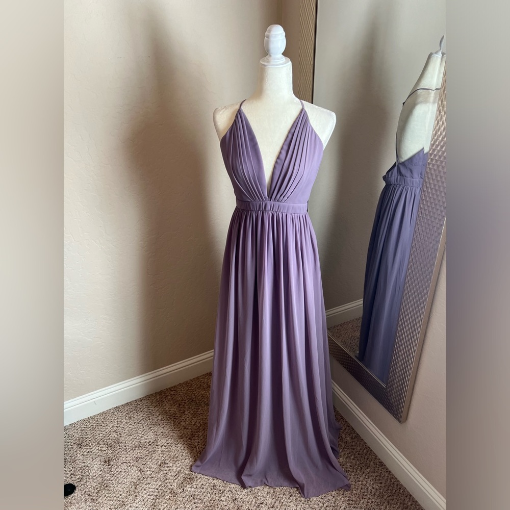 Maniju Lavender Maxi dress
